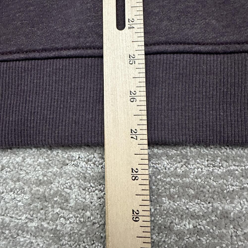 Carhartt Sweatshirt Womens 2XL Purple Crewneck Sleeve Graphic Fleece Pullover - Picture 12 of 12